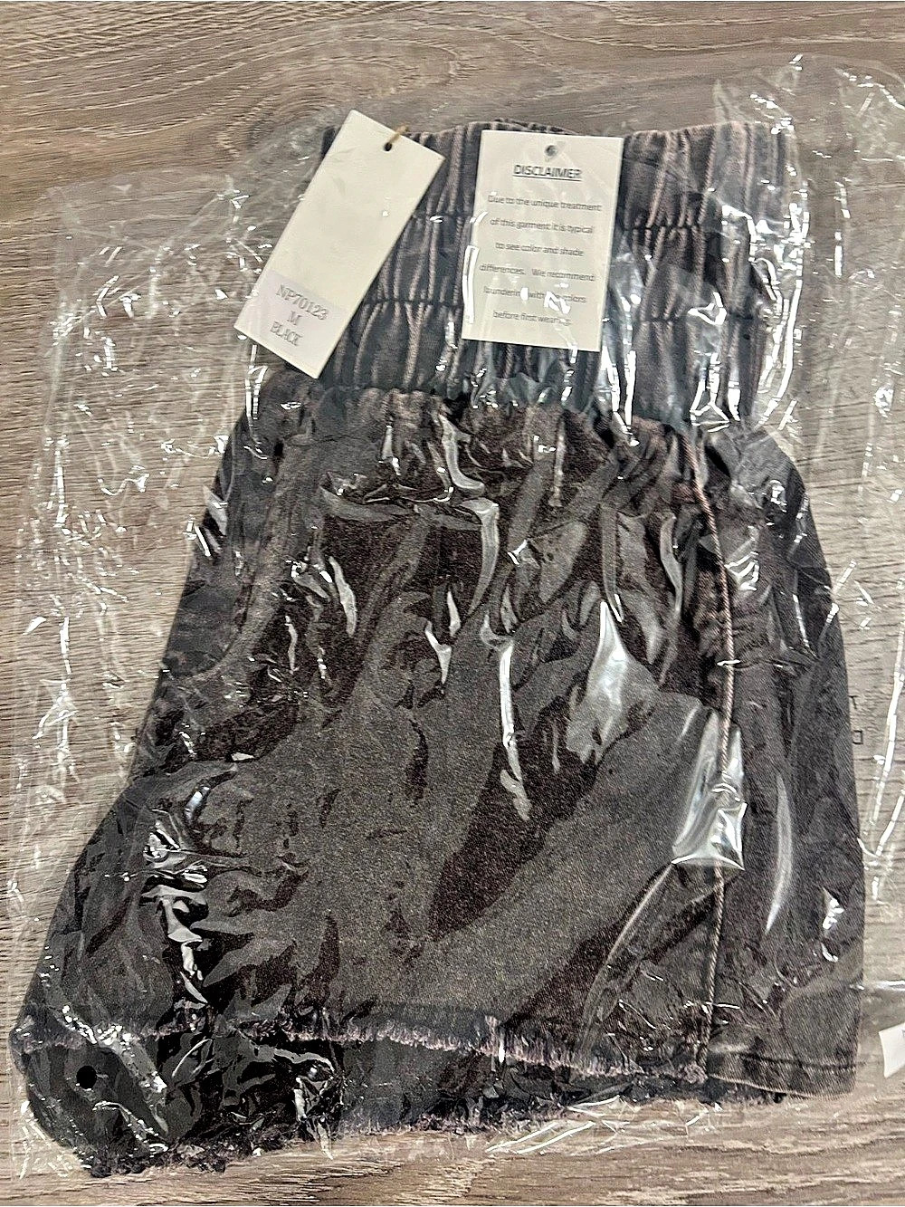 Dreamers NP70123 Jogger Pants in Black Size Medium NWT